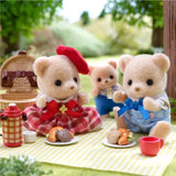 Sylvanian Families Biscuit Bear Sister & Brother Delicious Picnic