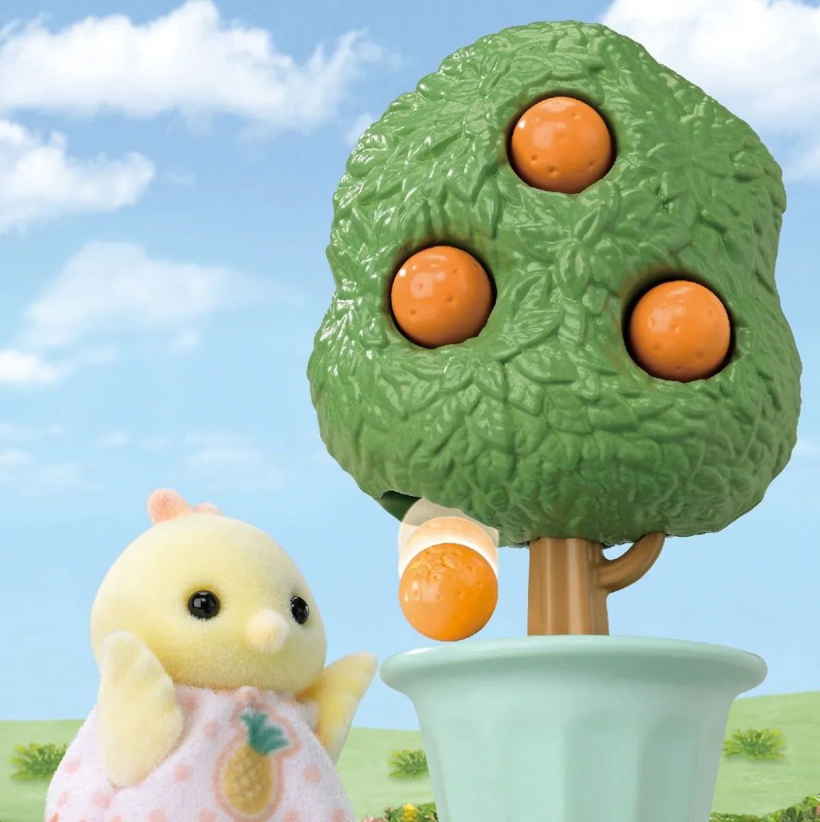 Sylvanian Families Citrus Bird Family