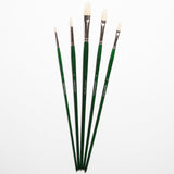 Elements Oil Brushes Long Handle Set (6 Pack)