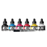 Daler-Rowney FW Primary Ink Set, 6 x 29.5ml Bottles