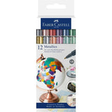 Faber-Castell Metallics Marker Box 12