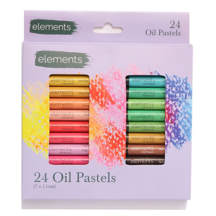 Elements Oil Pastels (24 Pack)