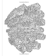 Brain Bend: Extreme Architecture Mazes to Decode and Colour