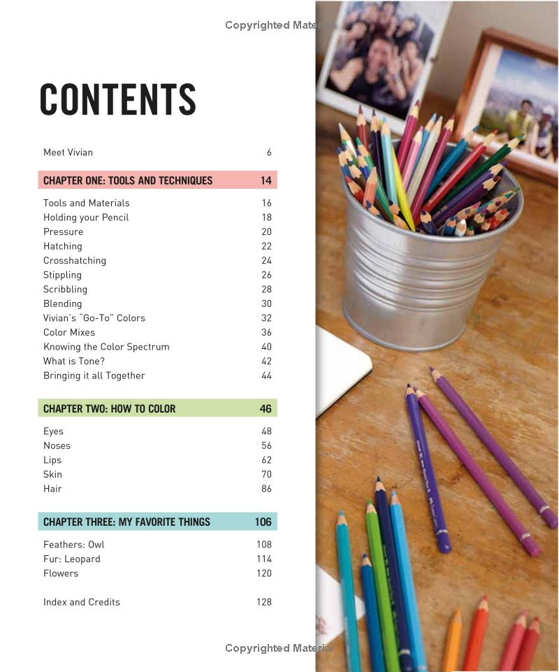 Love Colored Pencils: How to Get Awesome at Drawing Book