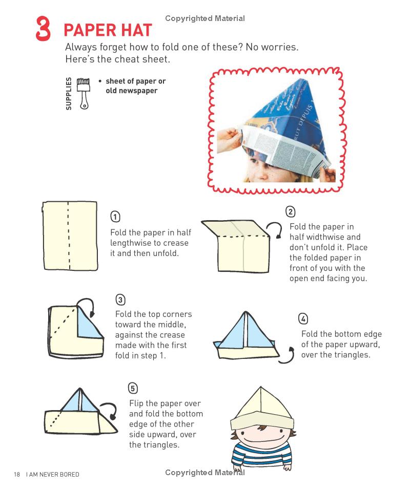 I Am Never Bored: Best Ever Kids Craft Book