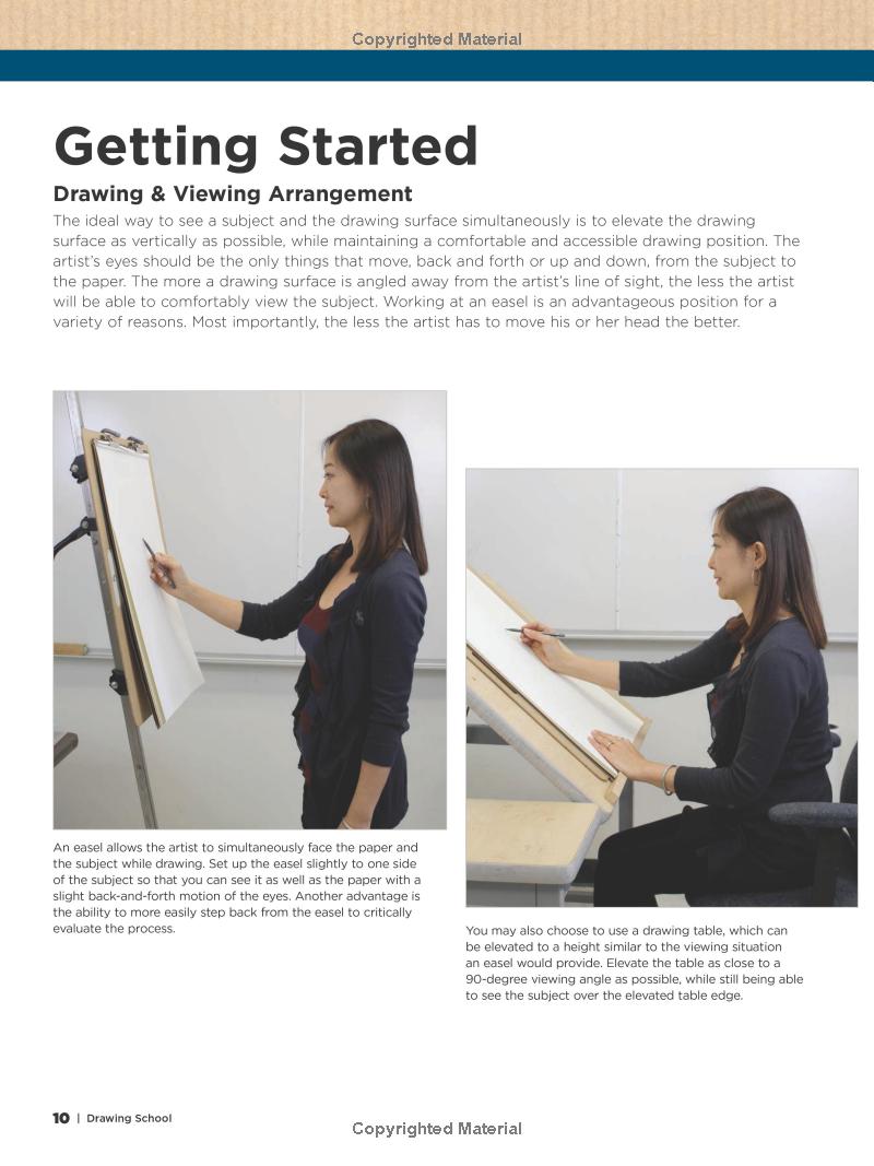 Drawing School: Fundamentals for the Beginner Book