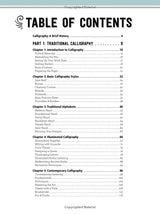 Complete Book Calligraphy & Lettering Book