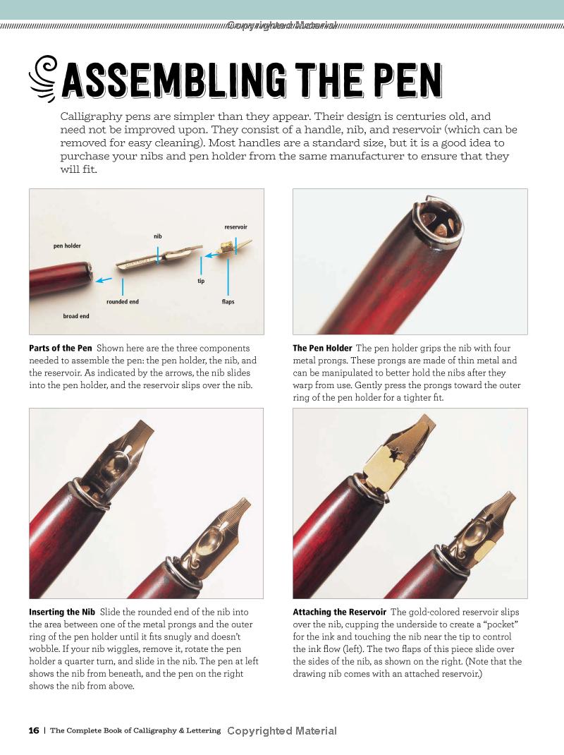 Complete Book Calligraphy & Lettering Book