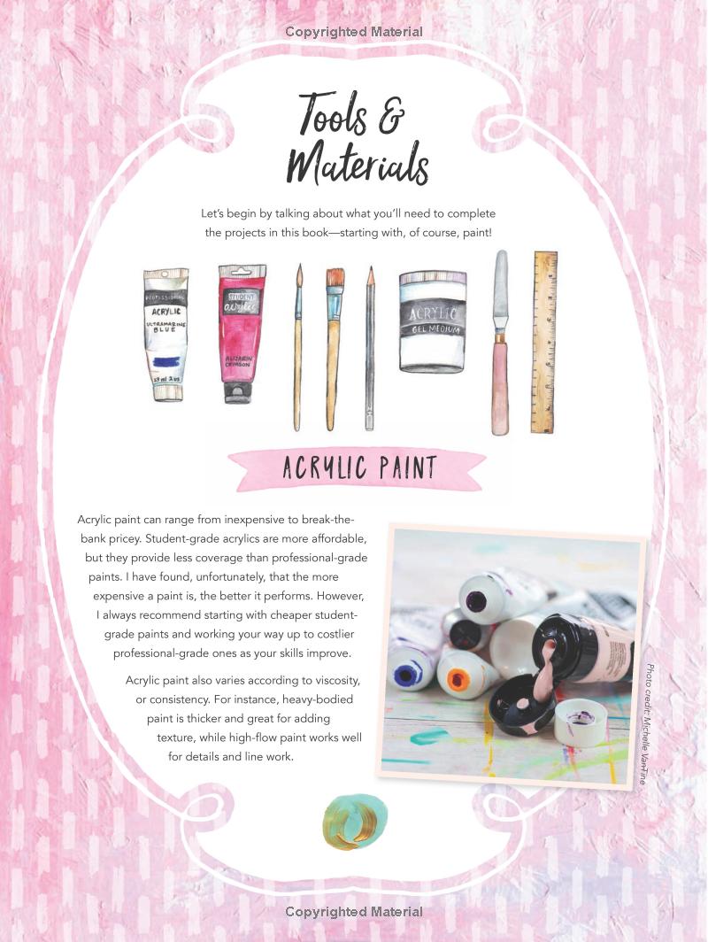 Acrylic Animals Book