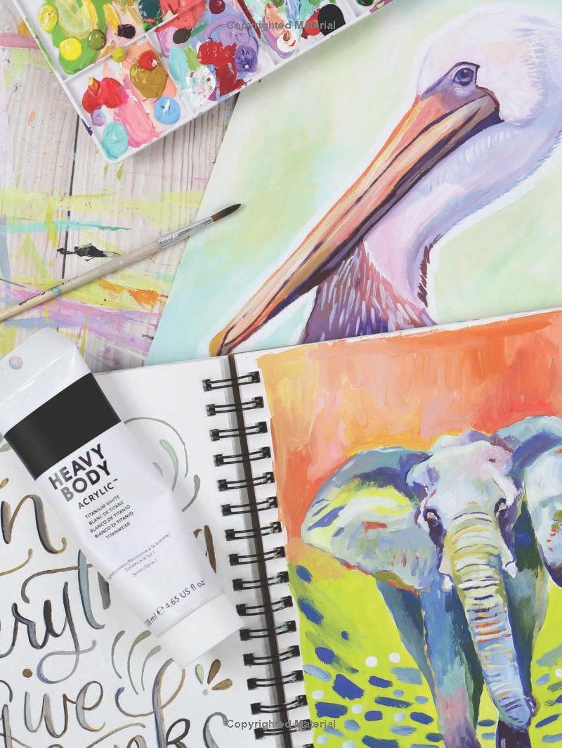Acrylic Animals Book