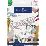 Faber-Castell Sketch Marker Goldfaber Wallet of 12