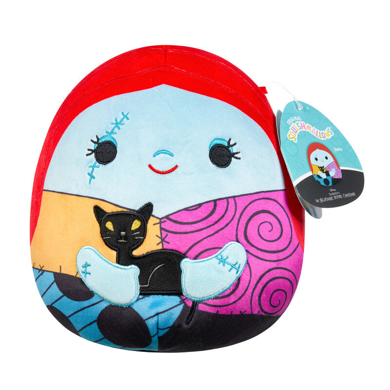 Squishmallows 8 Inch Nightmare Before Christmas - Sally with Cat