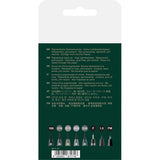 Faber Castell Pen Brush India Ink Pen Black & Grey Wallet of 8