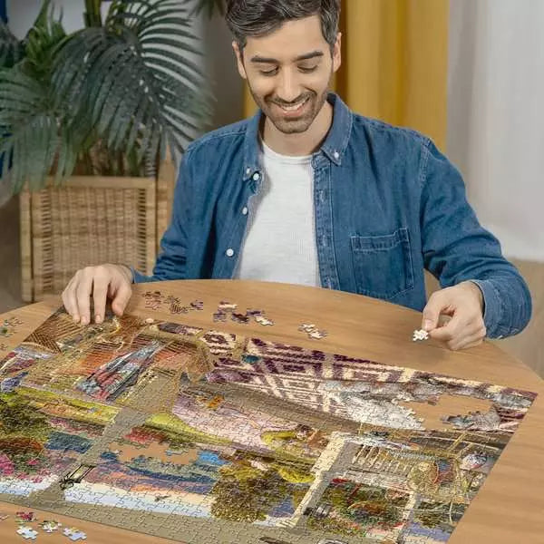 750 Piece Jigsaw Puzzle - Cozy Front Porch Views