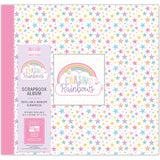 12x12 Scrapbook Album - Chasing Rainbows