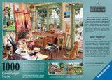 1000 Piece Puzzle - My Haven No.11: The Artist's Shed