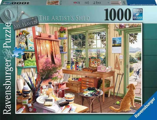 My Haven No.11, The Artists Shed 1000 Piece Jigsaw Puzzle