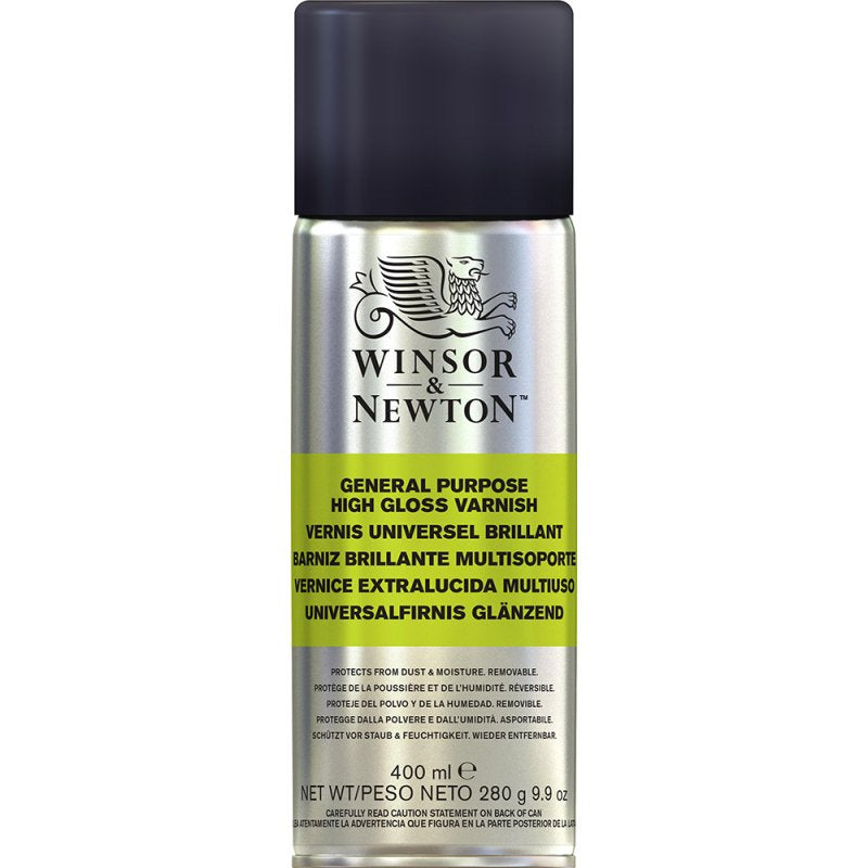 Winsor & Newton General Purpose High Gloss Varnish Spray 400ml