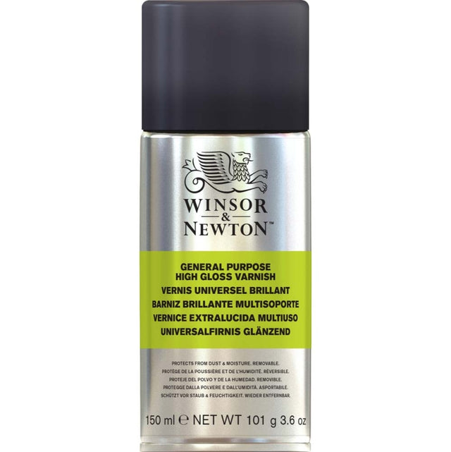 Winsor & Newton General Purpose High Gloss Varnish Spray 150ml