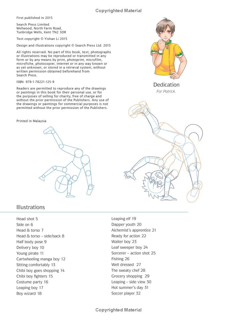 How to Draw Manga Boys Book