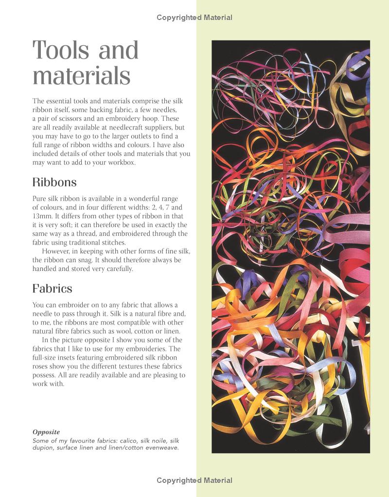 Beginners Guide to Silk Ribbon Embroidery Book