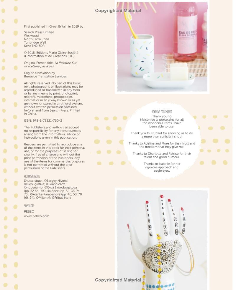 Painting On Pottery Guide Book