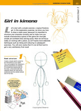Mega Manga Characters Book