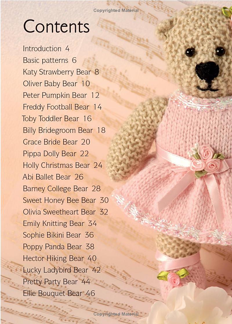 20 To Make: Knitted Bears All Dressed Up! Book