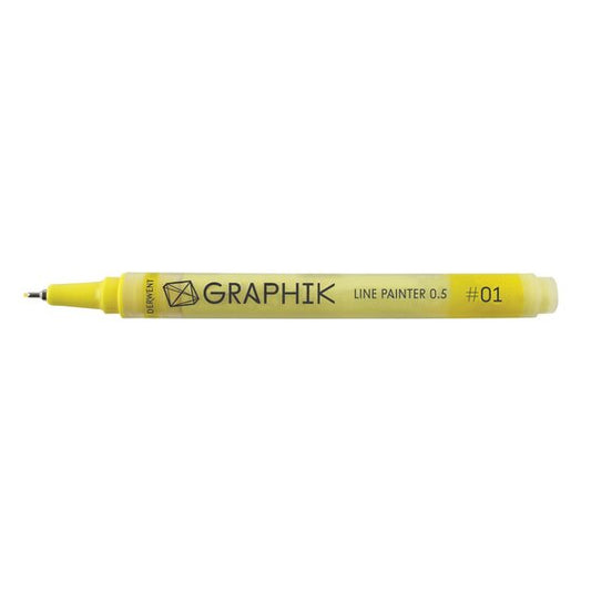 Derwent Graphik Line Painter -Brickroad Yellow