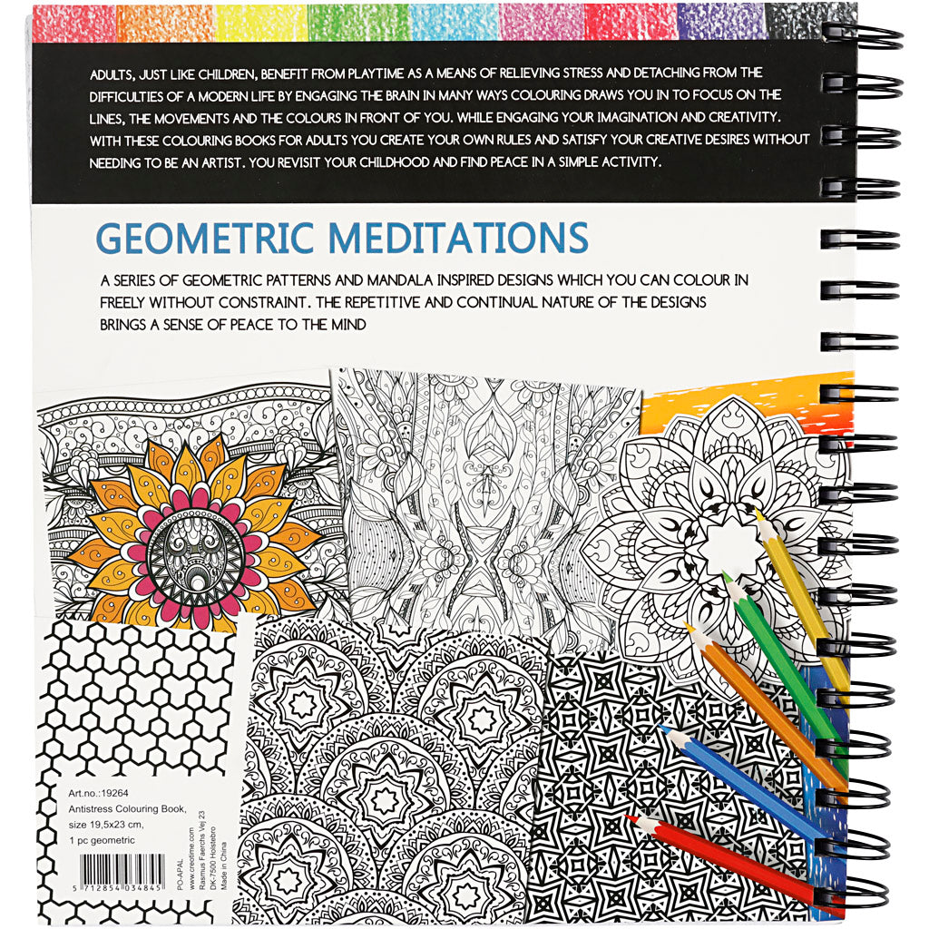 Mindfullness Colouring Book