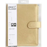 Planner, size 19x23.5x4 cm, 1 pc, gold