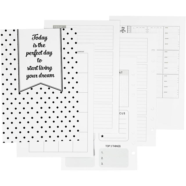 Calender pages