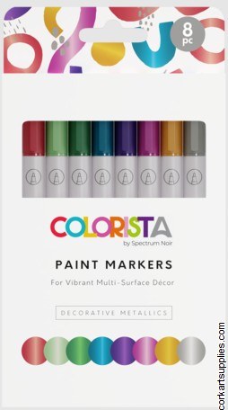 Colorista - Paint Marker - Decorative Metallics 8pc