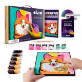 OKTO Fox Colouring with Clay Set