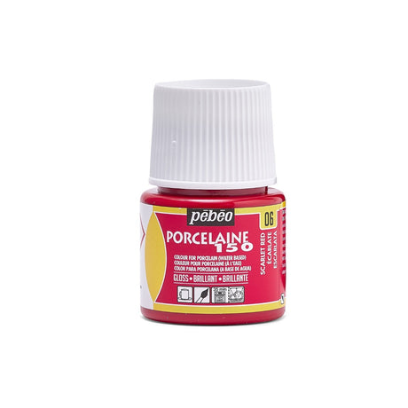 Porcelaine 150 Paint 45ml - Scarlet Red