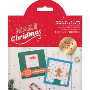 Xmas Red Glitter Card 10pk  Crafter's Companion -Crafters
