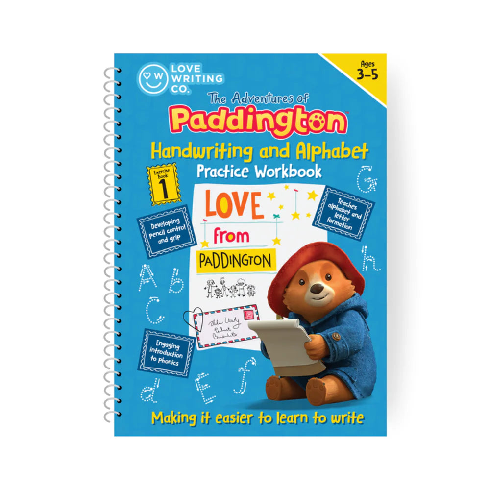 Paddington Handwriting & Alphabet Practice Book 1: Ages 3-5