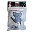 Crystal Art Sticker Motif 9x9cm - Koala Bear
