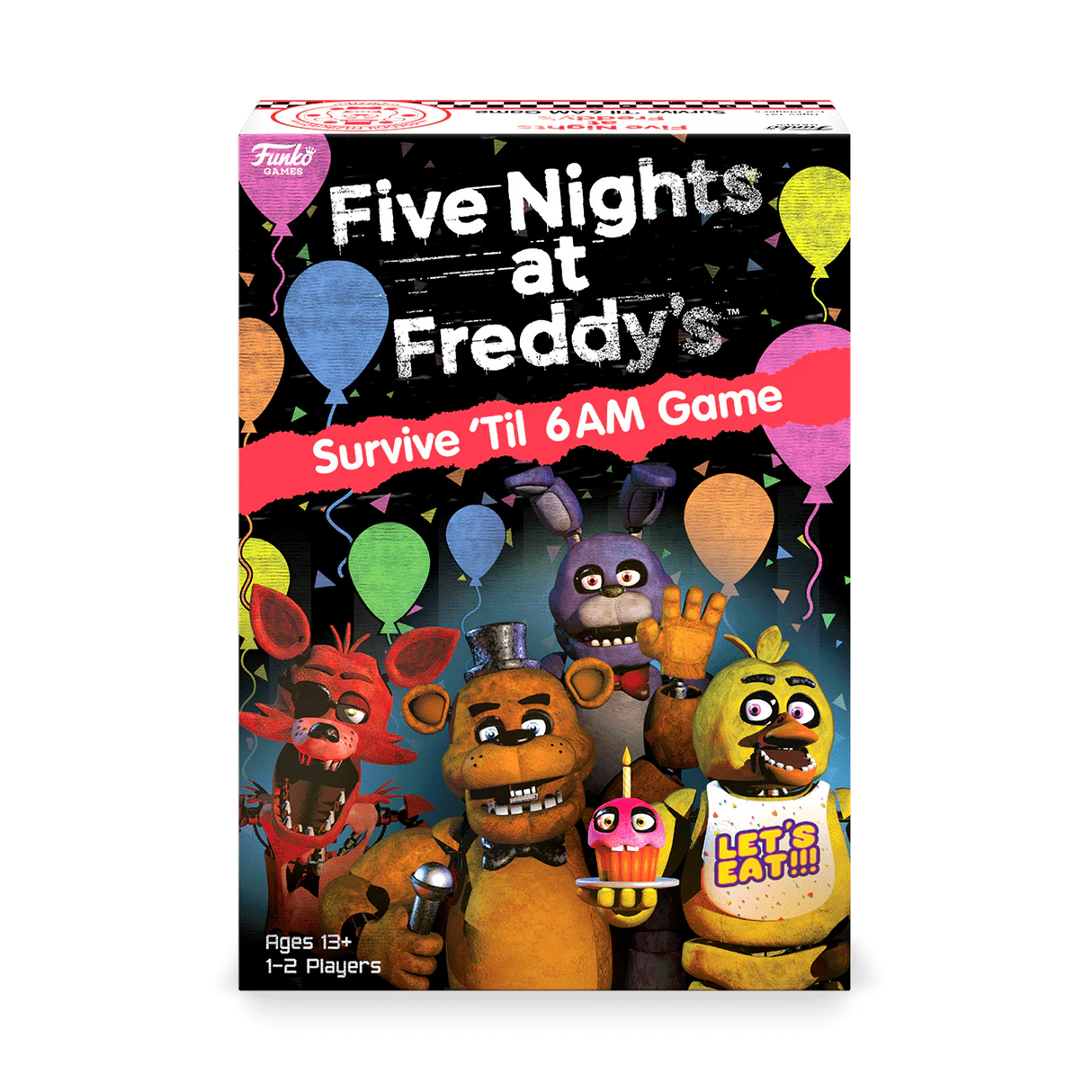 Funko Five Nights at Freddy's Survive 'Til 6 AM Board Game