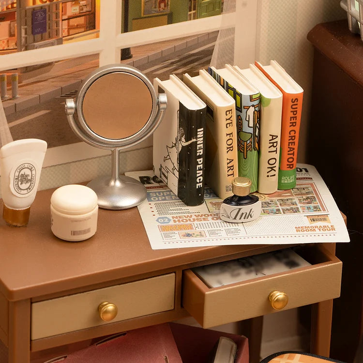 Rolife Sweet Dream Bedroom DIY Miniature House
