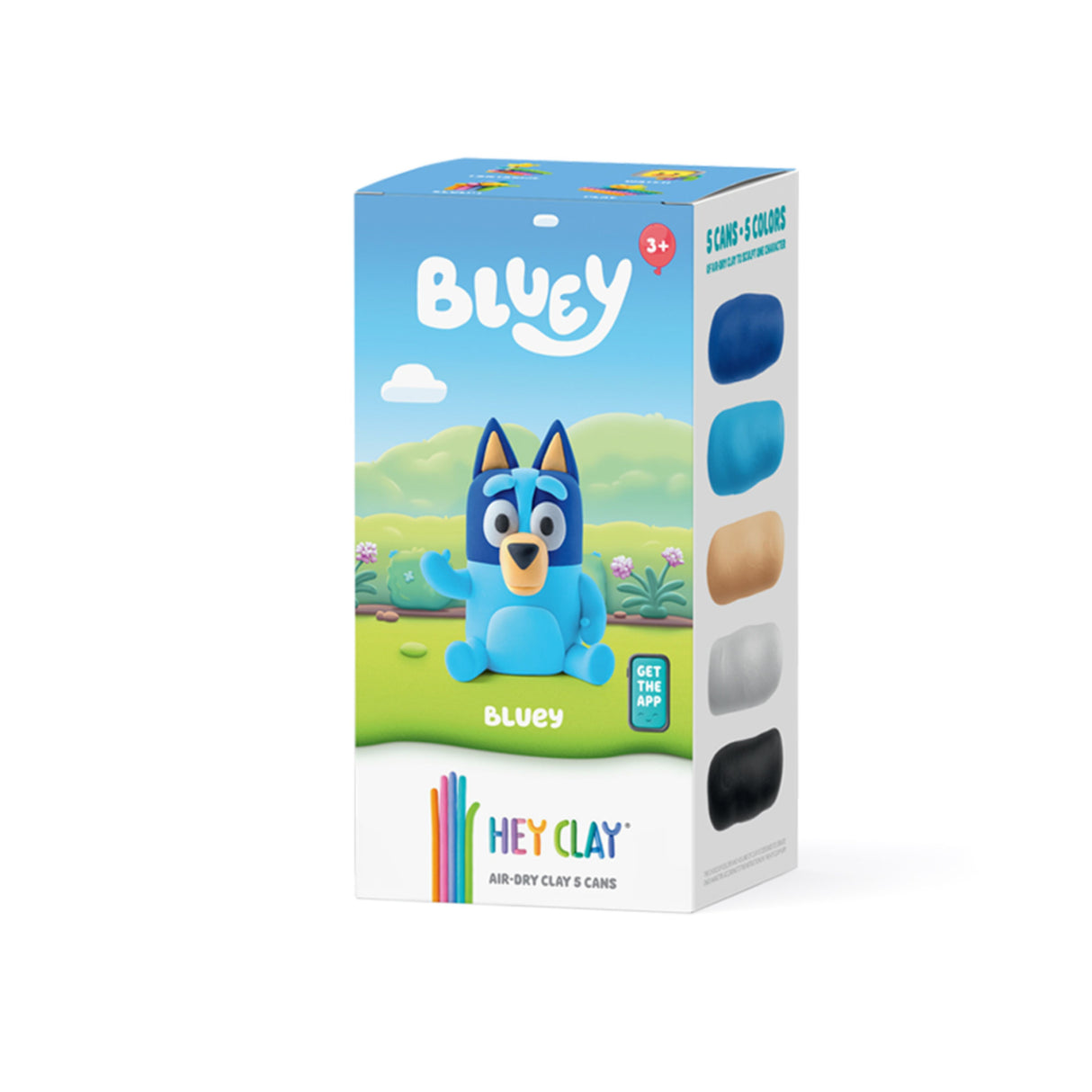 Hey Clay - Bluey & Friends: Bluey (5 Cans)