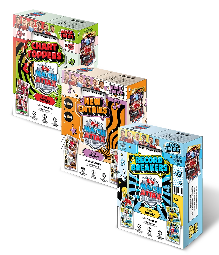 Topps UCC Match Attax 2026/27 Mega Tin (Assortment)