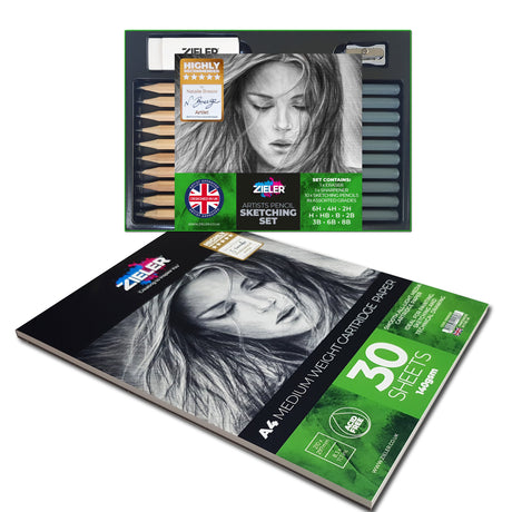 Zieler Sketching Pencils Starter Set
