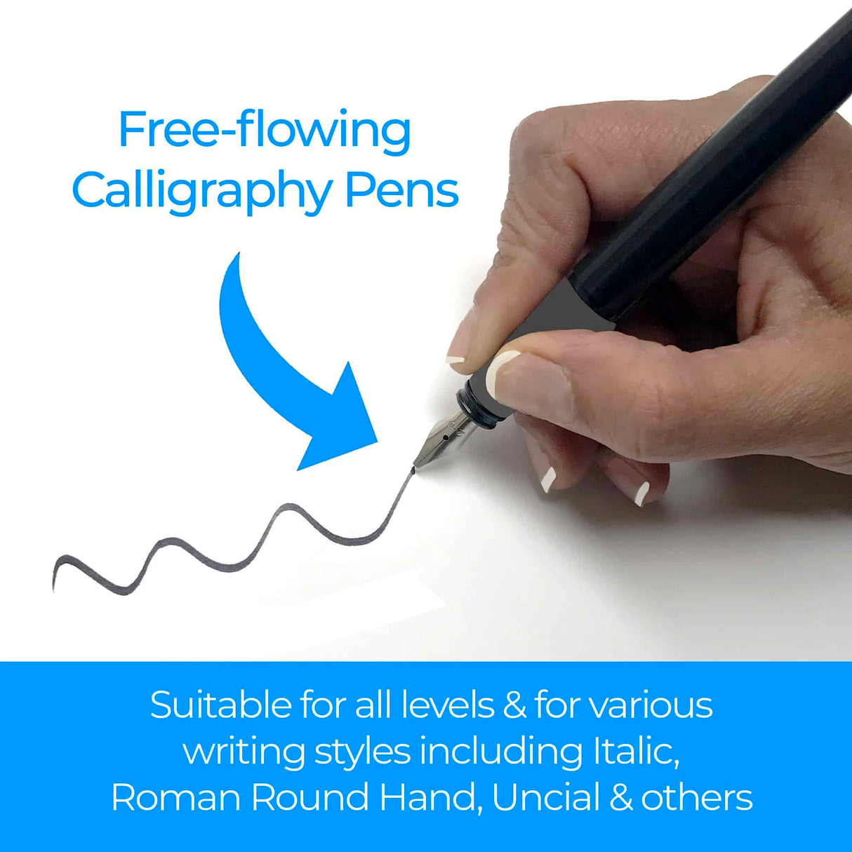 Zieler Introductory Calligraphy Pen Set (1 pen + 2 nibs)