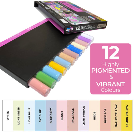 Paint Markers Starter Set - Pastel