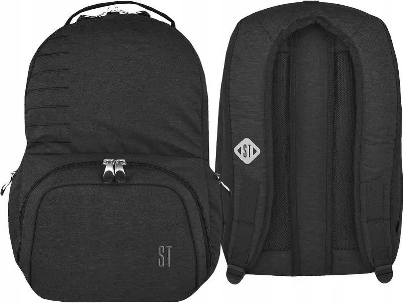 St. Right Backpack 17 Inch - Black Executive