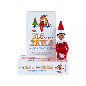 The Elf on the Shelf Scout Elf Dark Boy Brown Eyes