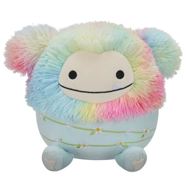 Squishmallows 7.5 Inch -Zozo the Rainbow And Blue Bigfoot