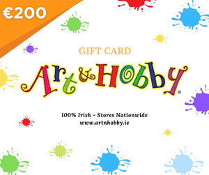 Art & Hobby Gift Card €200.00
