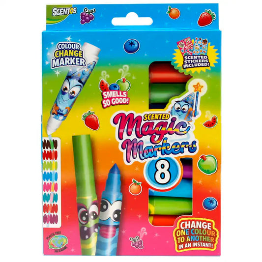 Scentos Scented Magic Markers (8 Pack)